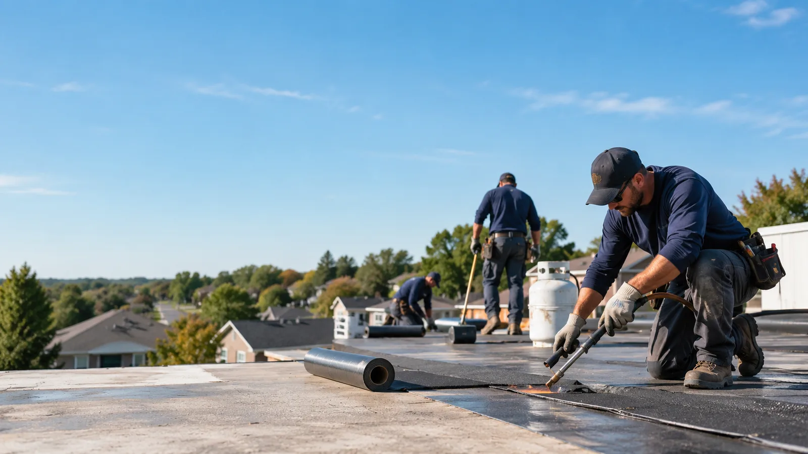 Flat Roof Leak Repair providers in Altamont, IL